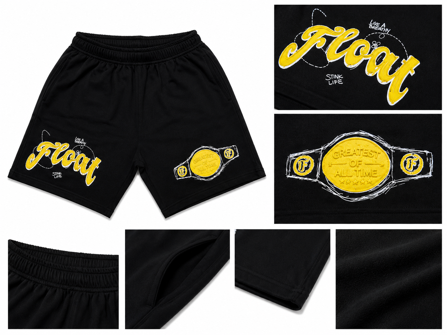 FLOAT COTTON FLEECE SHORTS