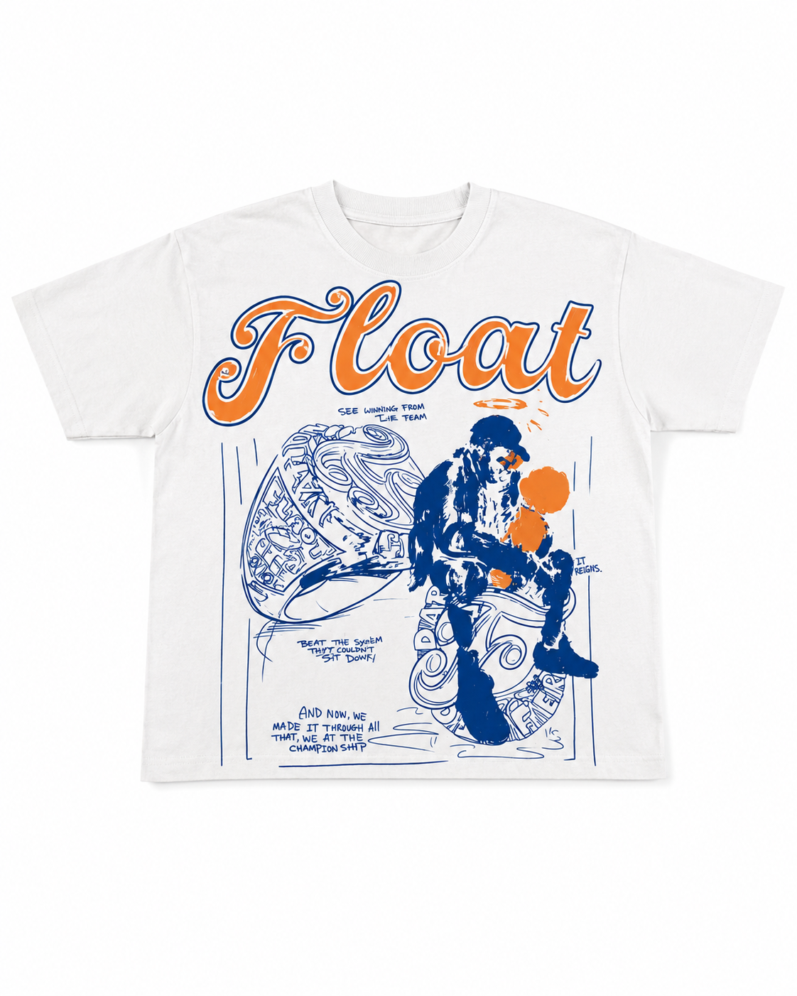 FLOAT Championship Ring Short Sleeve T-shirt